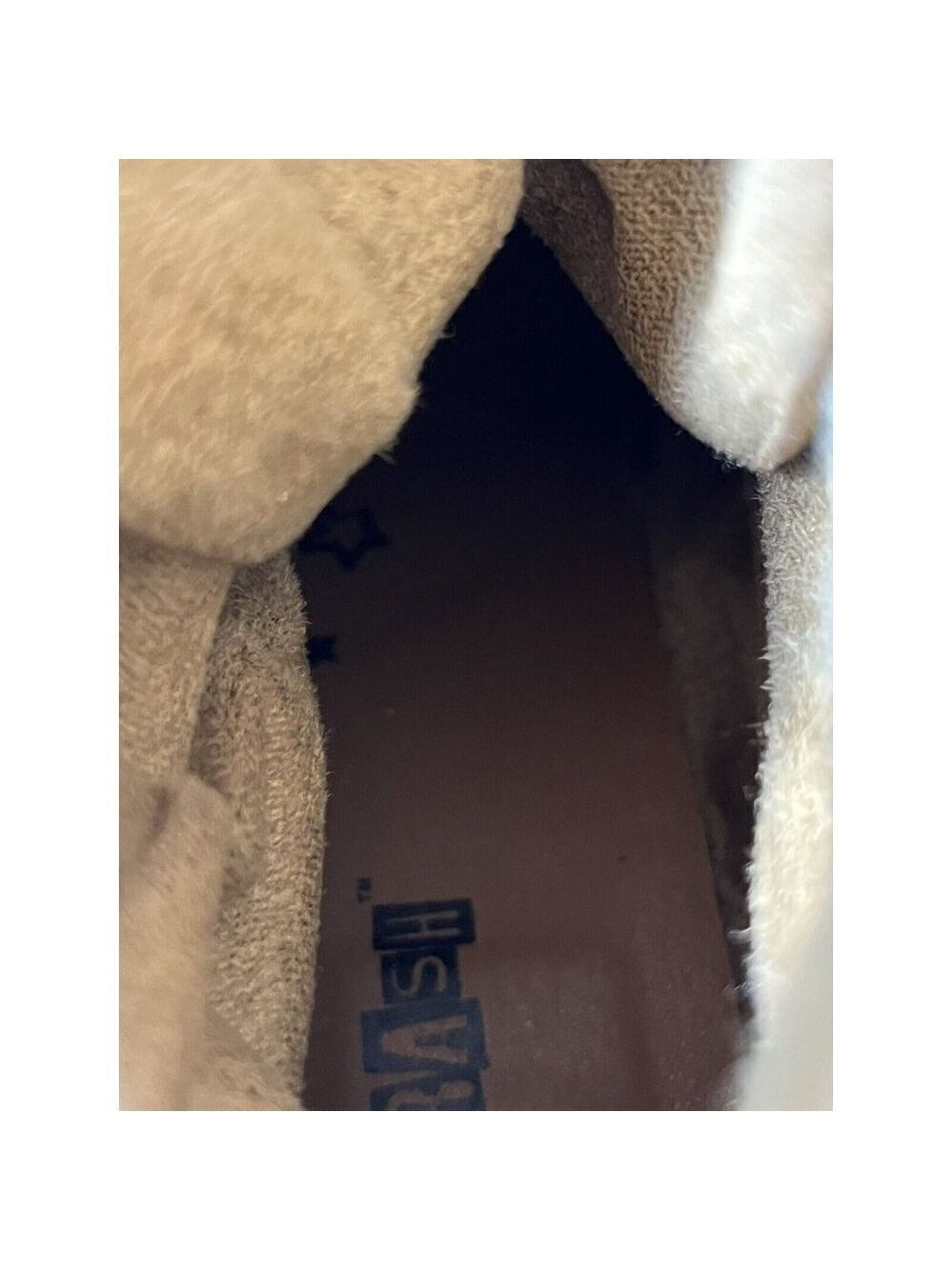 Women’s Brash Moto Boots Size 6 1/2 Sherpa Trim platform - Picture 6 of 15